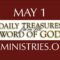 May 1 -Daily Treasures Ministries