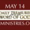 May 14 -Daily Treasures Ministries