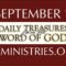 September 1 -Daily Treasures Ministries